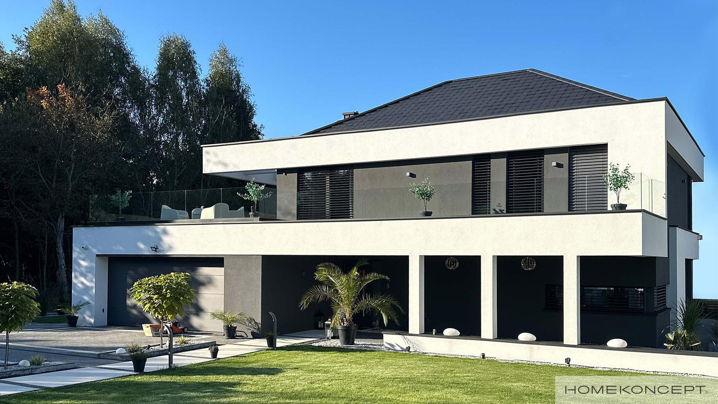 Realizacja projektu domu piętrowego homekoncept 37 l.