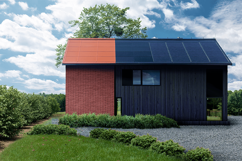 Kolorowy dach solarny SunRoof - energia słoneczna z dachu
