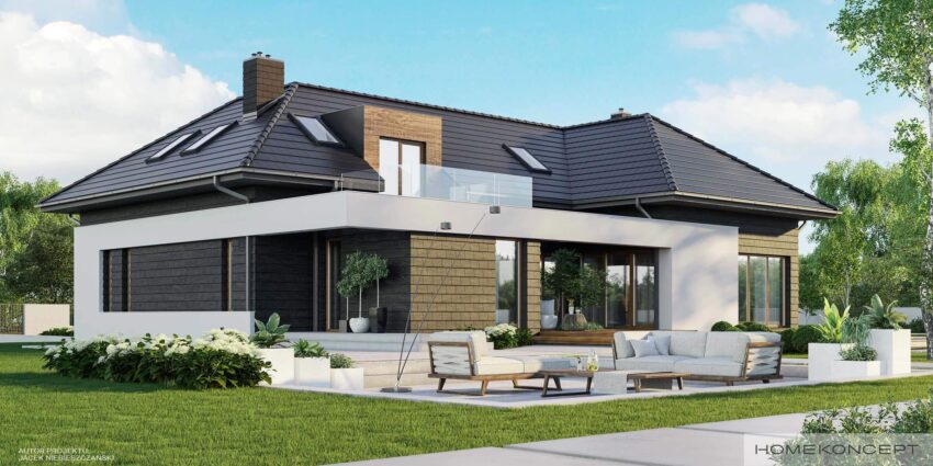 Projekt domu<br> HOMEKONCEPT 13 EN