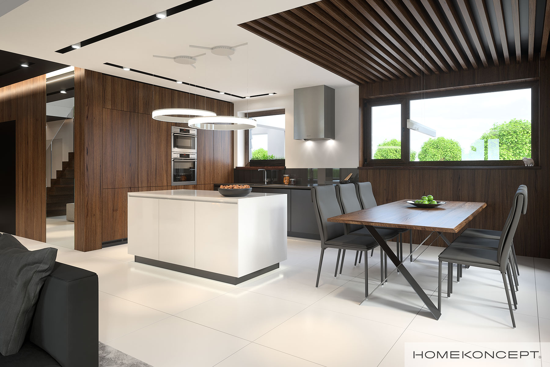 Kuchnia w projekcie domu HOMEKONCEPT 53