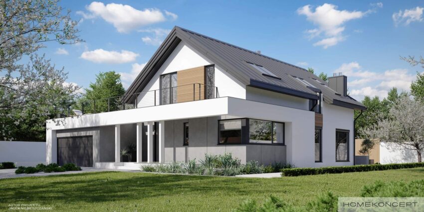 Projekt domu<br> HOMEKONCEPT 02 G2 EN