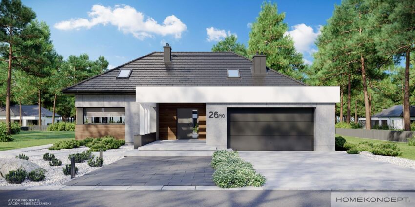 Projekt domu<br> HOMEKONCEPT 26 <small>wariant 10</small>