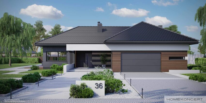 Projekt domu<br> HOMEKONCEPT 36
