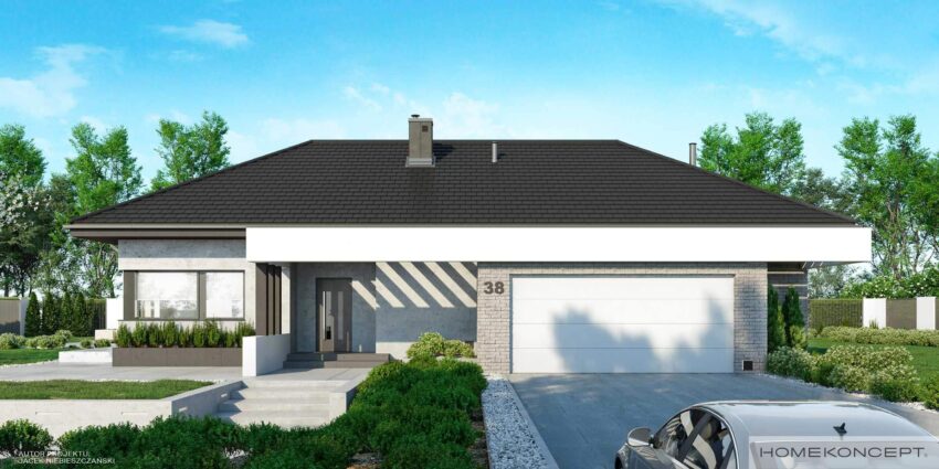 Projekt domu<br> HOMEKONCEPT 38