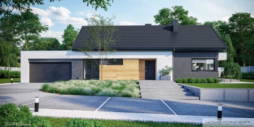 Projekt domu<br> HOMEKONCEPT 44 G2