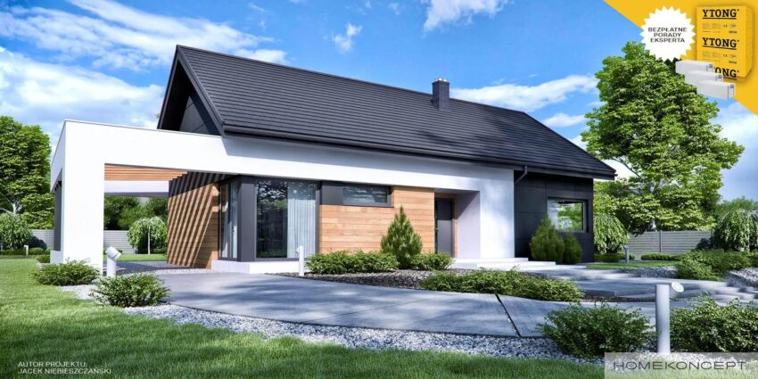 Projekt domu<br> HOMEKONCEPT 44 Ytong