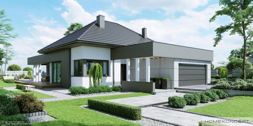 Projekt domu<br> HOMEKONCEPT 46