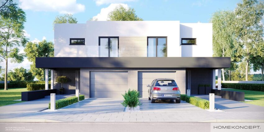 Projekt domu<br> HOMEKONCEPT 52 D