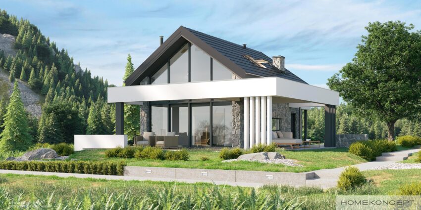 Projekt domu<br> HOMEKONCEPT 65