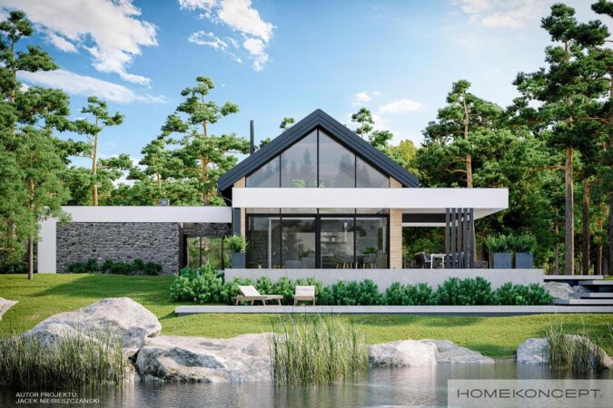 Projekt domu<br> HOMEKONCEPT 66 A G2