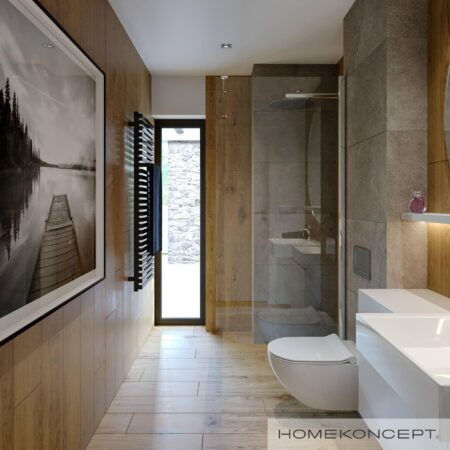 Projekt domu HOMEKONCEPT 66 A - łazienka