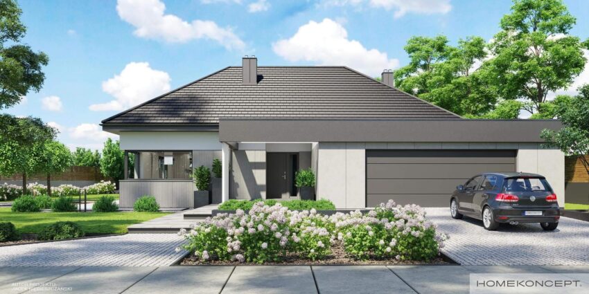 Projekt domu<br> HOMEKONCEPT 68