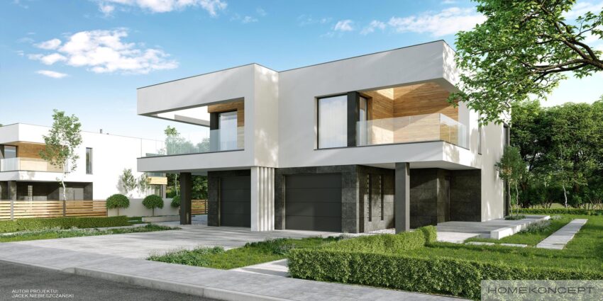 Projekt domu<br> HOMEKONCEPT 75 B