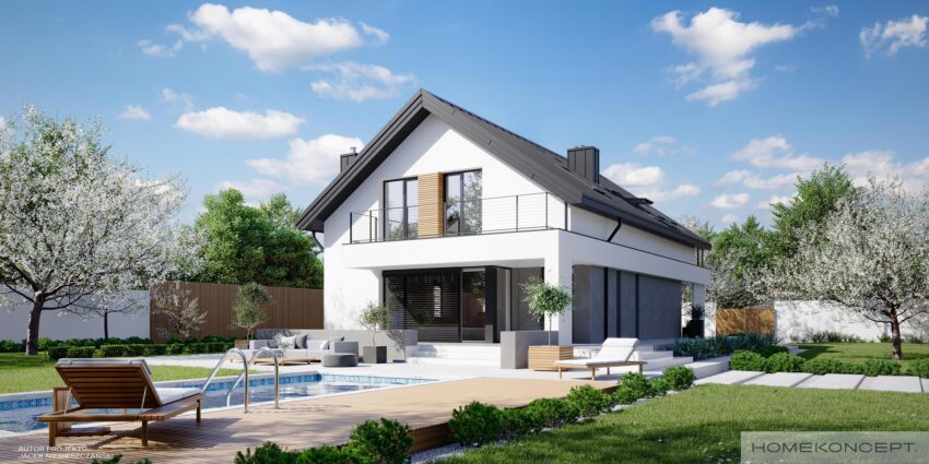 Projekt domu<br> HOMEKONCEPT 78