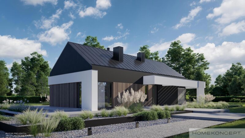Projekt domu<br> HOMEKONCEPT 81