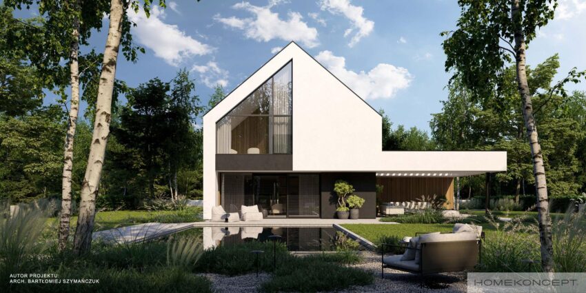 Projekt domu<br> HOMEKONCEPT 109