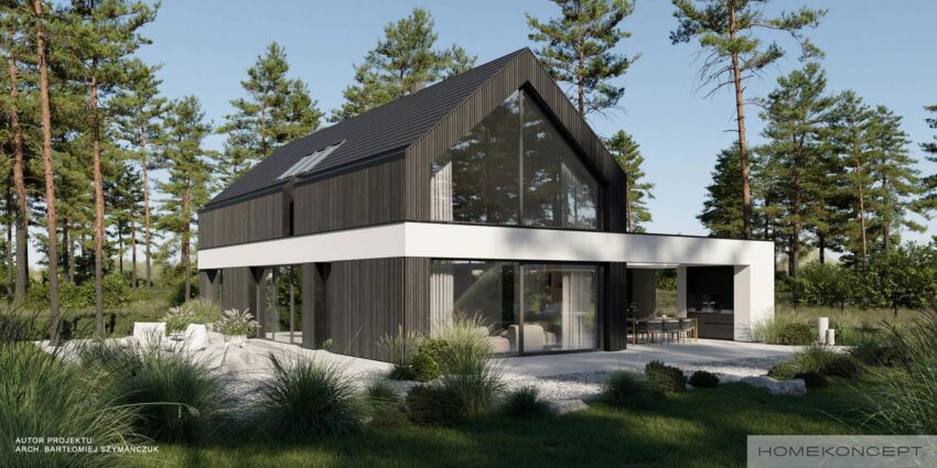 Projekt domu<br> HOMEKONCEPT 116