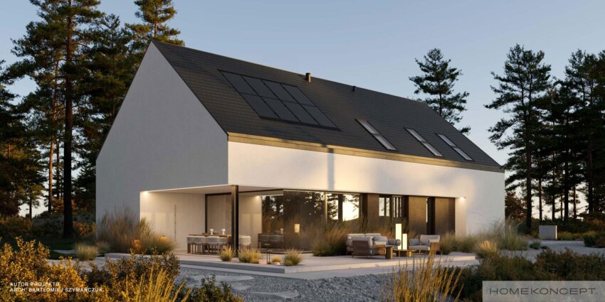 Projekt domu<br> HOMEKONCEPT 119 G1