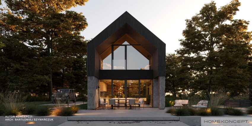 Projekt domu<br> HOMEKONCEPT 129