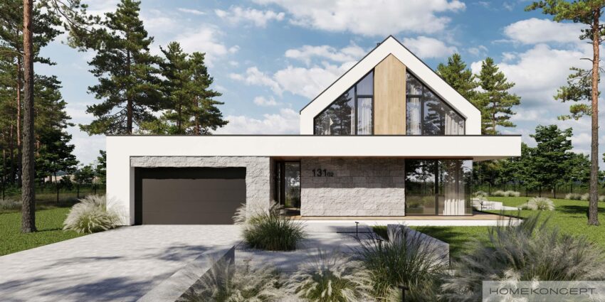 Projekt domu<br> HOMEKONCEPT 131 G2