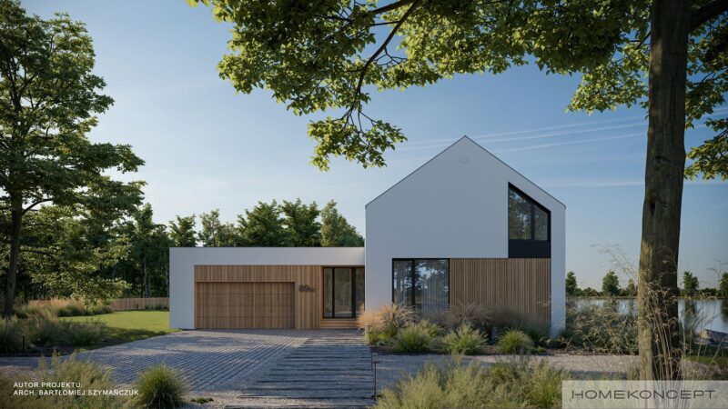 Projekt domu<br> HOMEKONCEPT 89 G2