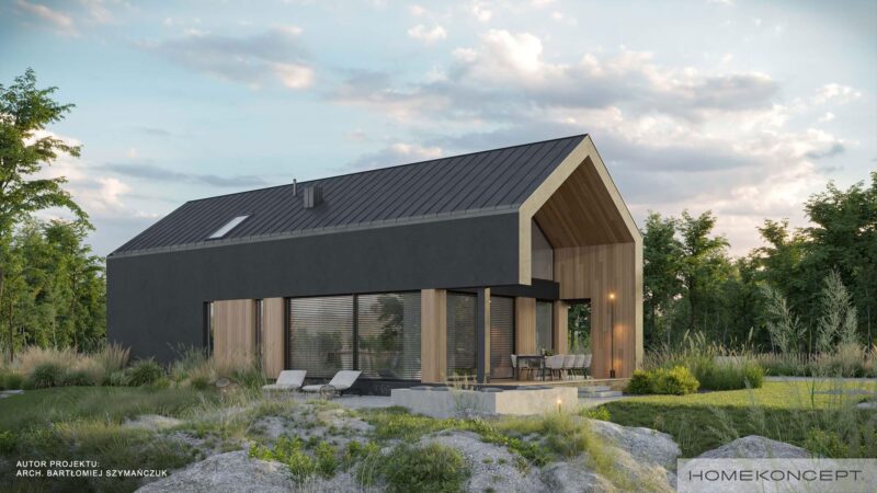 Projekt domu<br> HOMEKONCEPT 89