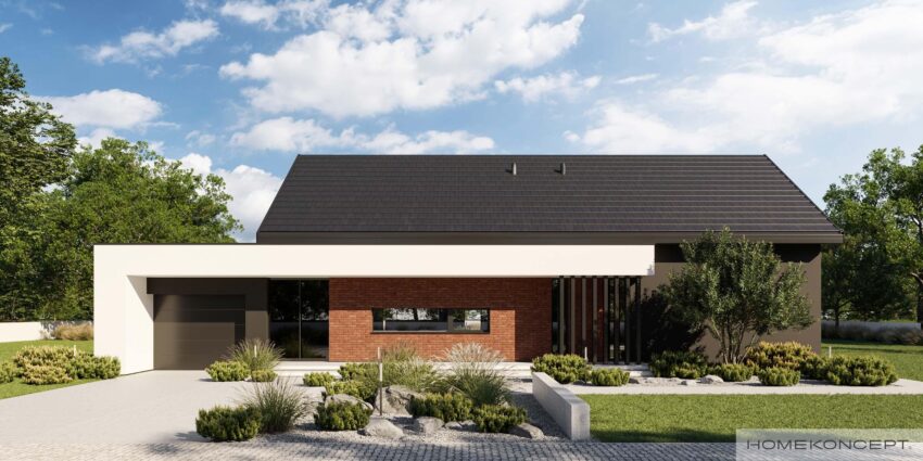 Projekt domu<br> HOMEKONCEPT 144 G1