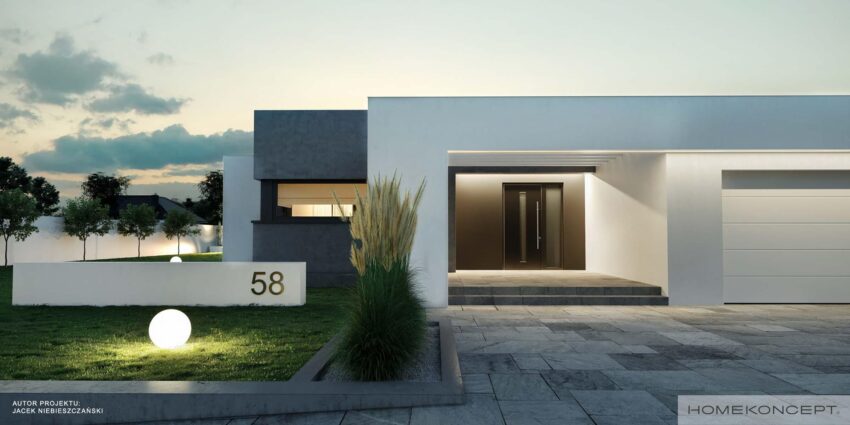 Projekt domu<br> HOMEKONCEPT 58