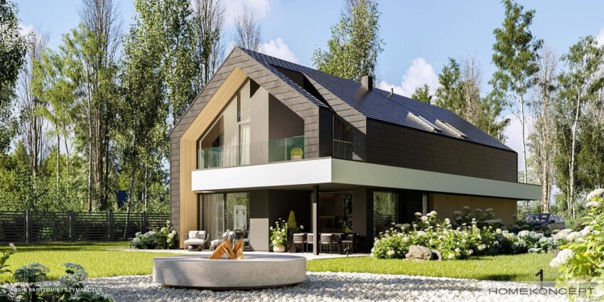 Projekt domu<br> HOMEKONCEPT 102