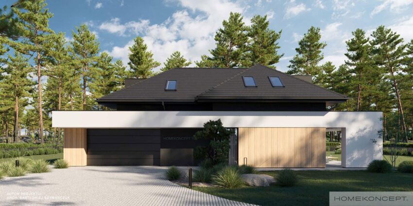 Projekt domu<br> HOMEKONCEPT 98