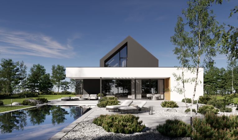 Projekt domu<br> HOMEKONCEPT 124