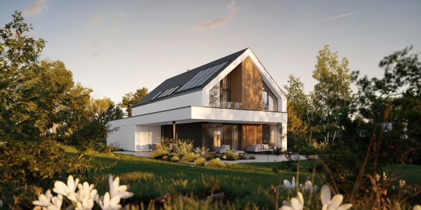 Projekt domu<br> HOMEKONCEPT 130