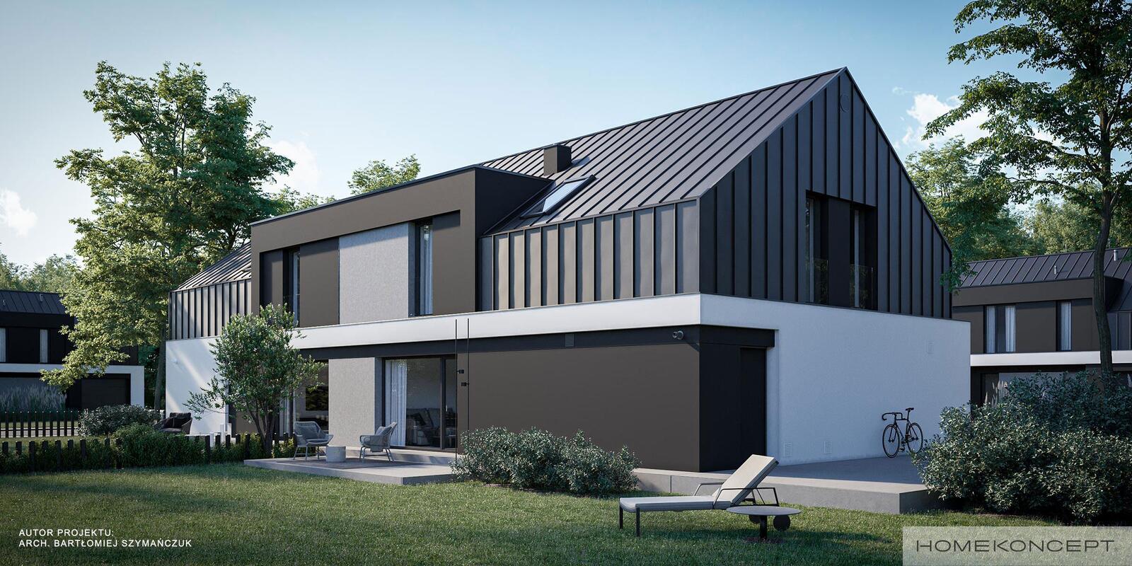 Projekty domów bliźniaczych