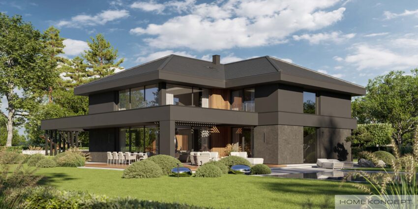 Projekt domu<br> HOMEKONCEPT 160